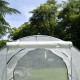Tunnelgewächshaus 4x10m BIANCA mit verstärkter PE-Folie - Green Protect