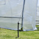 Tunnelgewächshaus 4x10m BIANCA mit verstärkter PE-Folie - Green Protect