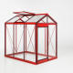 Gewächshaus Piccolo 3,56m² aus lackiertem Aluminium und 4mm Sicherheitsglas – ACD