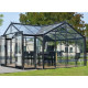 Gewächshaus Helene 15,79m² aus Aluminium und 4mm Sicherheitsglas inkl. Fundament – ACD Prestige Live