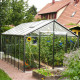 Gewächshaus R305H 11,35m² aus Aluminium und Sicherheitsglas ALULINE – ACD