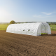 Tunnelgewächshaus 4x10m BIANCA mit verstärkter PE-Folie - Green Protect