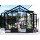 Gewächshaus Helene 15,79m² aus Aluminium und 4mm Sicherheitsglas inkl. Fundament – ACD Prestige Live