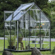 Gewächshaus 2,5m² aus Aluminium und Blankglas Icon 6 - Halls