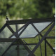 Gewächshaus 2,5m² Schwarz aus Aluminium und Sicherheitsglas Icon 6 - Halls