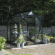 Gewächshaus 3,7m² Schwarz aus Aluminium und Sicherheitsglas Icon 6 - Halls