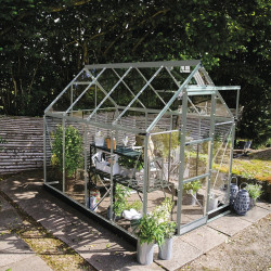 Gewächshaus 4,9m² aus Aluminium und Sicherheitsglas Icon 6 - Halls