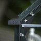 Gewächshaus 8,1m² Grün aus Aluminium und Sicherheitsglas Icon 8 - Halls