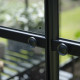 Gewächshaus 8,1m² Schwarz aus Aluminium und Sicherheitsglas Icon 8 - Halls