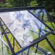 Gewächshaus 9,7m² Schwarz aus Aluminium und Sicherheitsglas Icon 8 – Halls