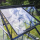 Gewächshaus 11,2m² Schwarz aus Aluminium und Sicherheitsglas Icon 8 – Halls