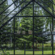 Gewächshaus 11,2m² Schwarz aus Aluminium und Sicherheitsglas Icon 8 – Halls
