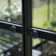 Gewächshaus 11,2m² Schwarz aus Aluminium und Sicherheitsglas Icon 8 – Halls
