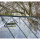 Gewächshaus 13m² Schwarz aus Aluminium und Sicherheitsglas Icon Gardenhouse 8 - Halls