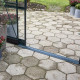 Gewächshaus 13m² Schwarz aus Aluminium und Sicherheitsglas Icon Gardenhouse 8 - Halls