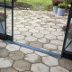 Gewächshaus 13m² Grün aus Aluminium und Sicherheitsglas Icon Gardenhouse 8 - Halls
