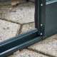 Gewächshaus 13m² Grün aus Aluminium und Sicherheitsglas Icon Gardenhouse 8 - Halls