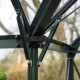 Gewächshaus 13m² Grün aus Aluminium und Sicherheitsglas Icon Gardenhouse 8 - Halls