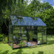 Gewächshaus 9,7m² Grün aus Aluminium und Sicherheitsglas Icon Planthouse 8 - Halls