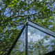 Gewächshaus 9,7m² Grün aus Aluminium und Sicherheitsglas Icon Planthouse 8 - Halls