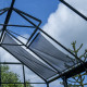 Gewächshaus 9,7m² Grün aus Aluminium und Sicherheitsglas Icon Planthouse 8 - Halls