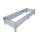 Hochbeet – 150x50x10cm – Farbe Zink – Klasika