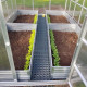 Hochbeet – 150x75x30cm – Farbe Zink – Klasika