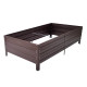 Hochbeet – 150x75x30cm – Farbe Braun – Klasika