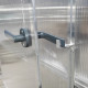 Zusätzliche Tür aus Aluminium und Polycarbonat für die Gewächshäuser Sanus - Gampre