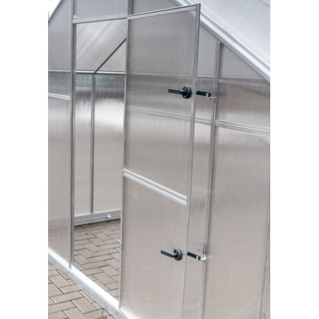 Zusätzliche Tür aus Aluminium und Polycarbonat für die Gewächshäuser Sanus - Gampre