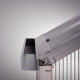 Gewächshaus 5,06m² aus Aluminium und 10mm Polycarbonatplatten Rose II - pressblank - KGT