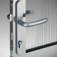 Gewächshaus 7,53m² aus Aluminium und 10mm Polycarbonatplatten Rose III - anthrazit-grau - KGT