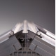 Gewächshaus 10m² aus Aluminium und 10mm Polycarbonatplatten Rose IV - pressblank - KGT
