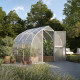 Gewächshaus 5,15m² aus Aluminium und 6mm Polycarbonatplatten Rhodo III - pressblank - KGT