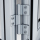 Gewächshaus 5,06m² aus Aluminium und 16mm Polycarbonatplatten Iris II - anthrazit-grau - KGT