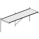 Tischgestell für Gewächshaus 7,53m² Serie Iris III von KGT