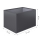 Hochbeet aus Aluminium – anthrazit-grau – 130 – KGT