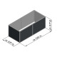 Hochbeet aus Aluminium – pressblank – 210 – KGT