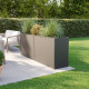 Hochbeet aus Aluminium – anthrazit-grau – 210-S – KGT
