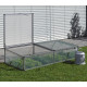 Frühbeet 210 aus Aluminium und 6mm Polycarbonat – 205x91cm – KGT
