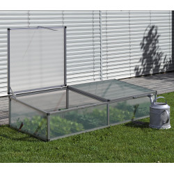 Frühbeet 210 aus Aluminium und 6mm Polycarbonat – 205x91cm – KGT