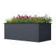 Hochbeet aus verzinktem Stahl – anthrazit-grau – UrbanGrow XL – KGT