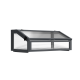 Frühbeetaufsatz aus Stahl und 8mm Polycarbonat für Hochbeete UrbanGrow M & M-Space - KGT
