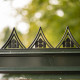 Dachfirstverzierung in Schwarz für das Gewächshaus Icon Planthouse 8 - 9,7m² – Halls