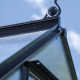 Montageleisten für Gewächshaus aus Polycarbonat 4,9m² – Icon 6 – Halls