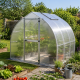 Gewächshaus 5,15m² aus Aluminium und 6mm Polycarbonatplatten Rhodo III - pressblank - KGT