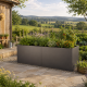 Hochbeet aus Aluminium – anthrazit-grau – 210 – KGT