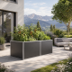 Hochbeet aus Aluminium – pressblank – 210 – KGT