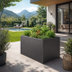 Hochbeet aus Aluminium – anthrazit-grau – 130 – KGT