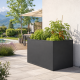 Hochbeet aus Aluminium – anthrazit-grau – 130 – KGT